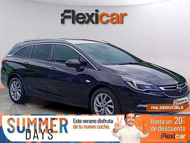 Negro Usado 2019 Opel Astra Dynamic Familiar | 12.690 € (Precio justo) - Imagen 1/4