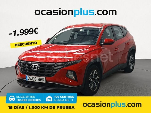 Rojo Usado 2023 Hyundai Tucson SUV | 20.990 € (Precio justo) - Imagen 1/4
