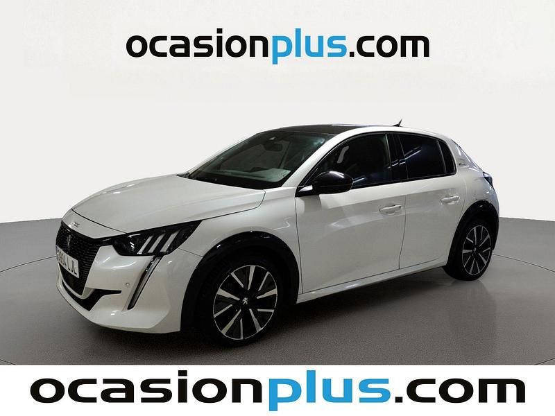 Blanco Usado 2020 Peugeot 208 GT-line Utilitario | 12.628 € (Un poco caro) - Imagen 1/4
