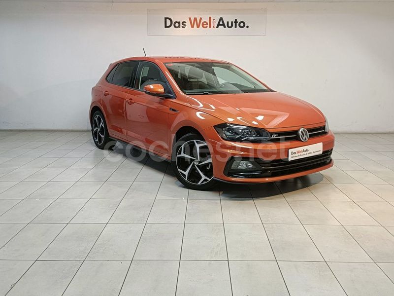 Usado VW Polo Sportline 95 CV (69 kW) 2018 Naranja Berlina