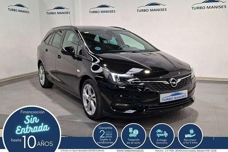 Negro Usado 2021 Opel Astra Ultimate Familiar | 9490 € (Precio justo) - Imagen 1/4