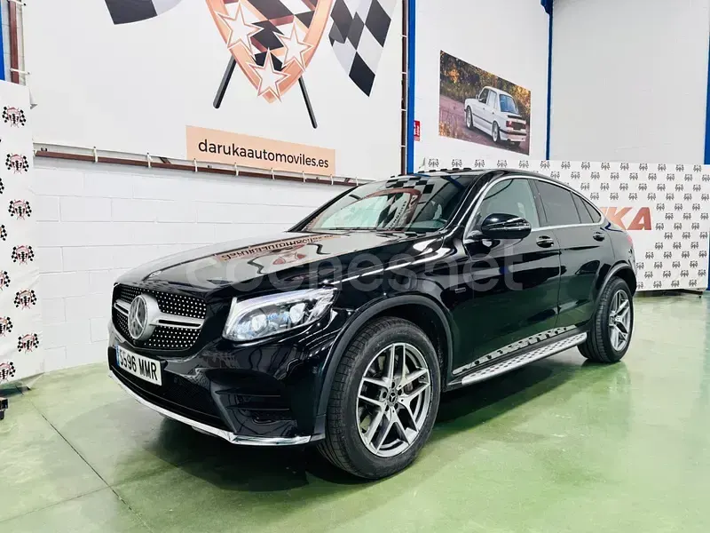 Usado Mercedes GLC350 320 CV (235 kW) 2017 Negro SUV
