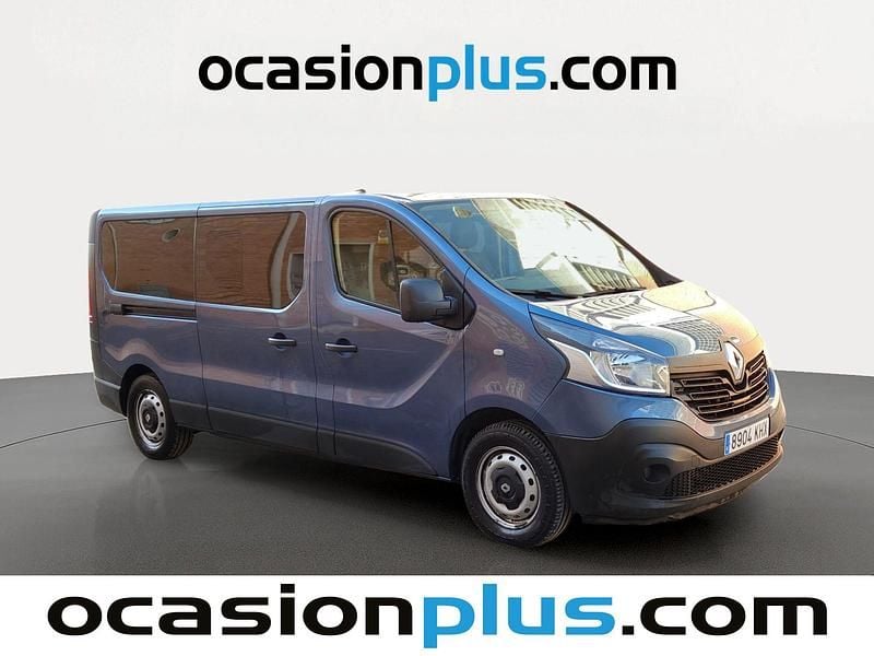 Usado Renault Trafic 125 CV (91 kW) 2018 Azul Monovolumen
