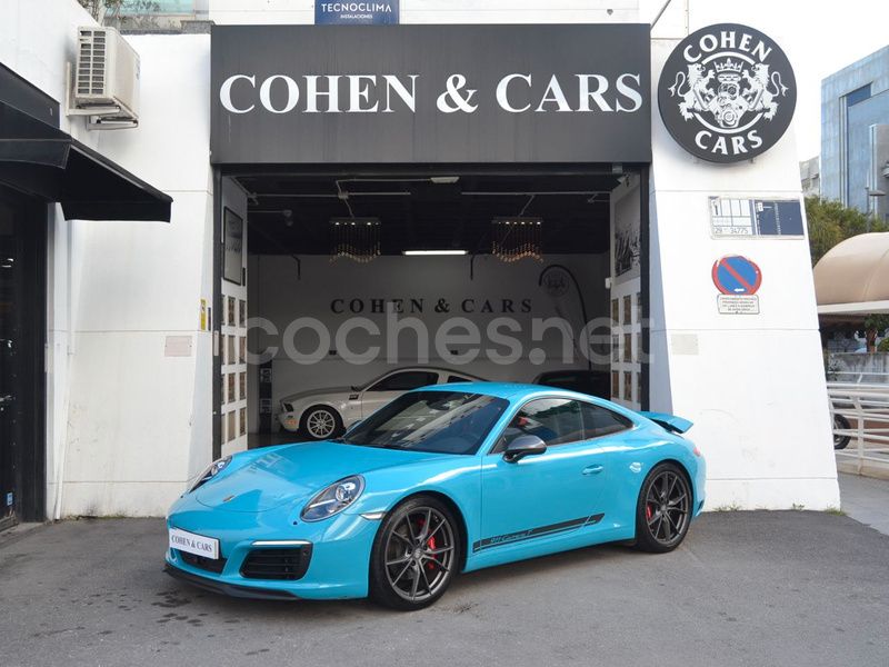 Azul Usado 2018 Porsche 911 Carrera T Coupe | 109.900 € - Imagen 1/4
