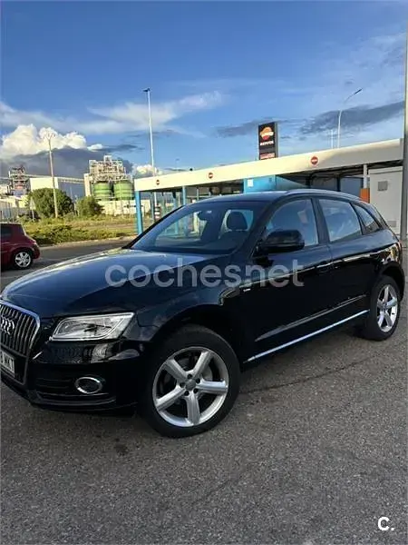 Usado Audi Q5 S-Line 163 CV (119 kW) 2016 Negro SUV