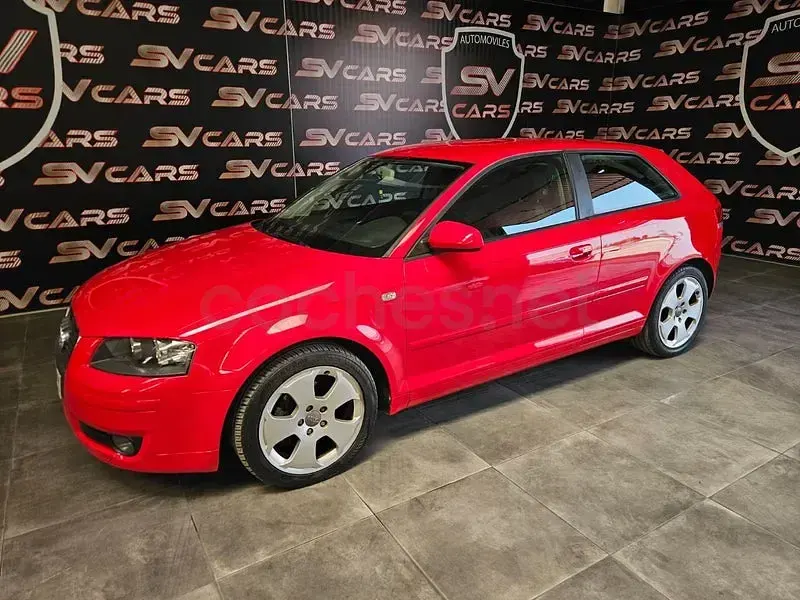 Usado Audi A3 Ambition 140 CV (102 kW) 2006 Rojo Utilitario
