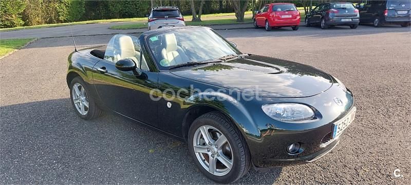 Usado Mazda MX5 Active 126 CV (92 kW) 2007 Verde Descapotable
