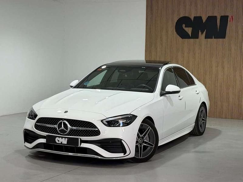 Usado Mercedes C220 200 CV (147 kW) 2021 Blanco Berlina