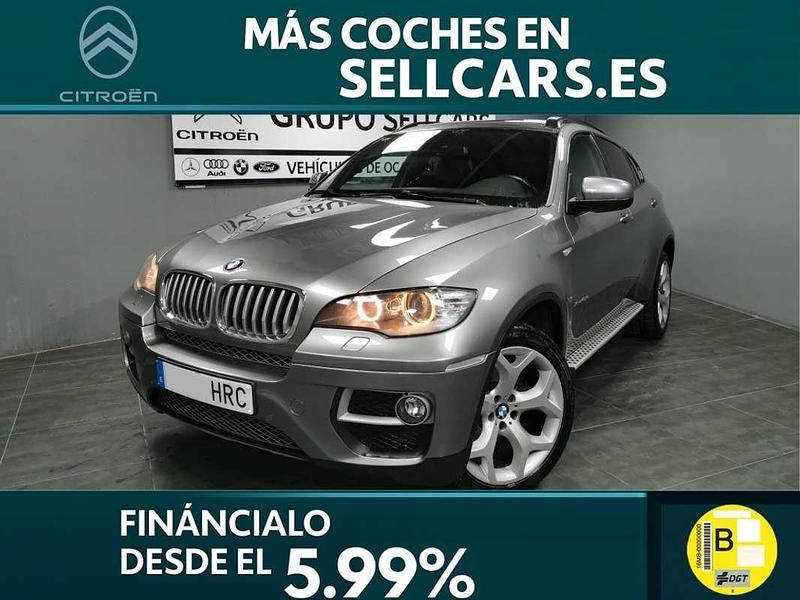 Usado BMW X6 306 CV (225 kW) 2013 Gris SUV