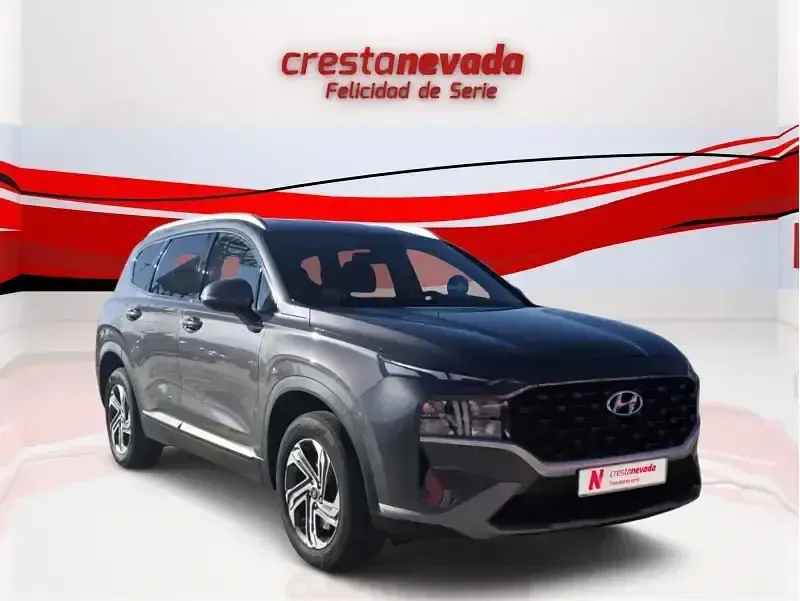 Usado Hyundai Santa Fe 201 CV (147 kW) 2021 Gris / plata SUV