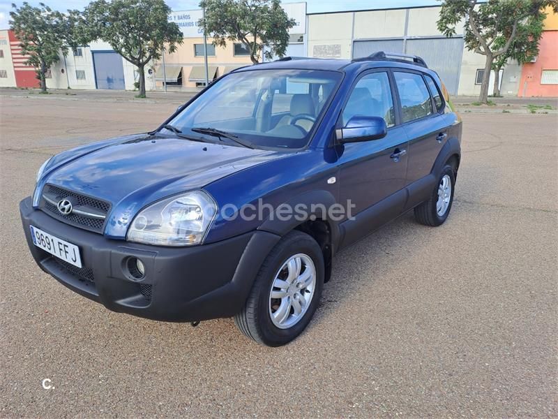 Azul Usado 2007 Hyundai Tucson Comfort SUV | 4990 € (Precio justo) - Imagen 1/4