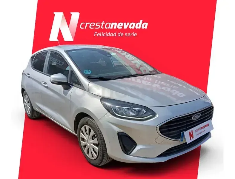 Usado Ford Fiesta Trend 75 CV (55 kW) 2022 Gris / plata Utilitario
