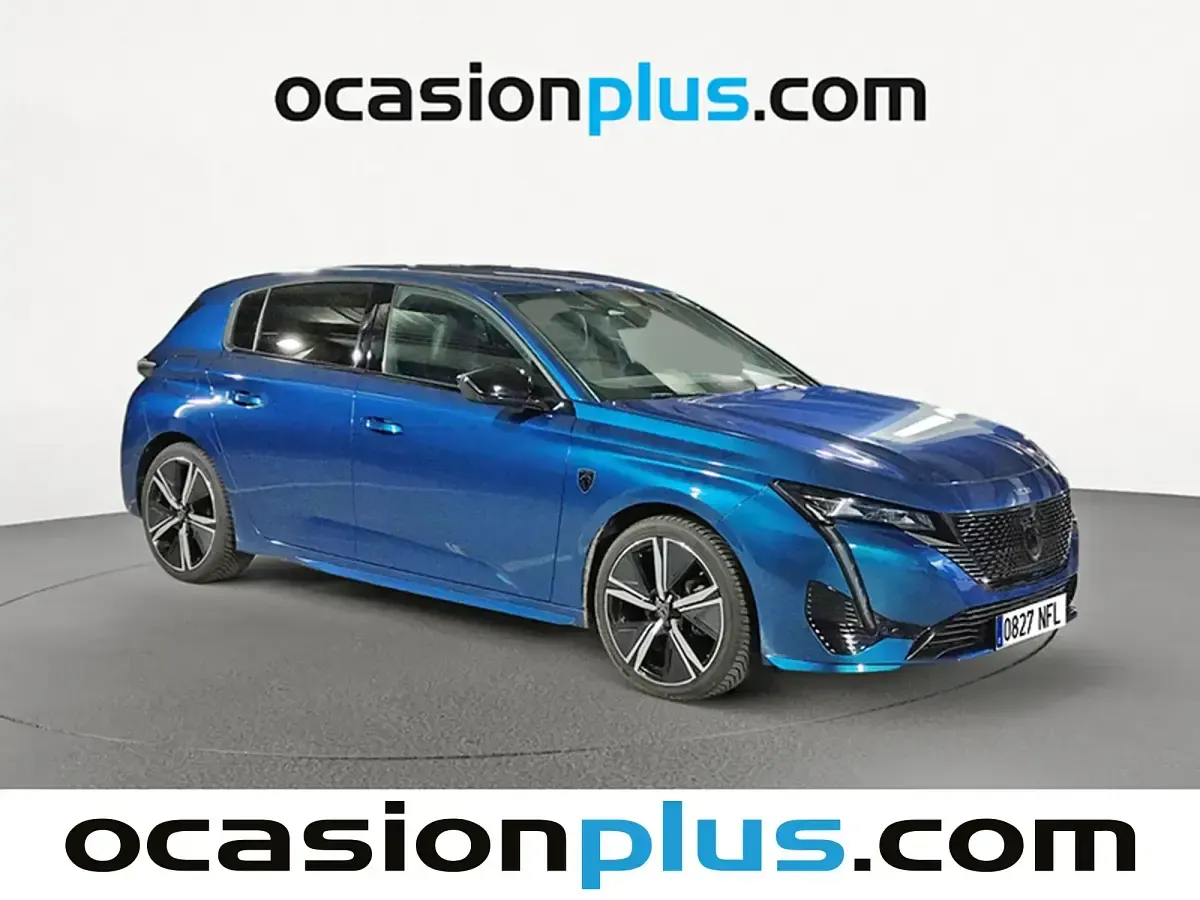 Usado Peugeot 308 GT 130 CV (95 kW) 2024 Azul Berlina