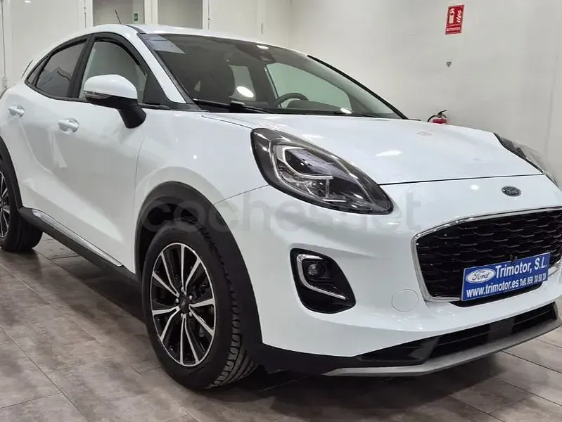 Usado Ford Puma Titanium 125 CV (91 kW) 2022 Blanco SUV