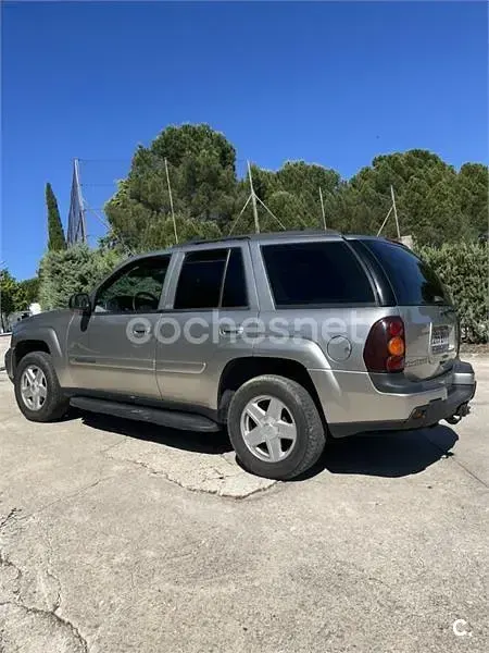 Usado Chevrolet TrailBlazer LTZ 273 CV (200 kW) 2002 Gris / plata SUV