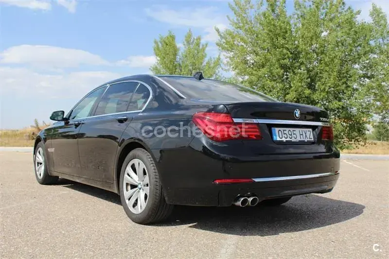 Usado BMW 730L 258 CV (189 kW) 2014 Negro Berlina