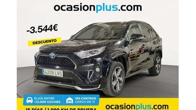 Negro Usado 2021 Toyota RAV4 Hybrid Advance SUV | 35.173 € (Buen precio) - Imagen 1/4