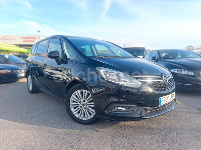 Usado Opel Zafira Excellence 140 CV (102 kW) 2017 Negro Monovolumen