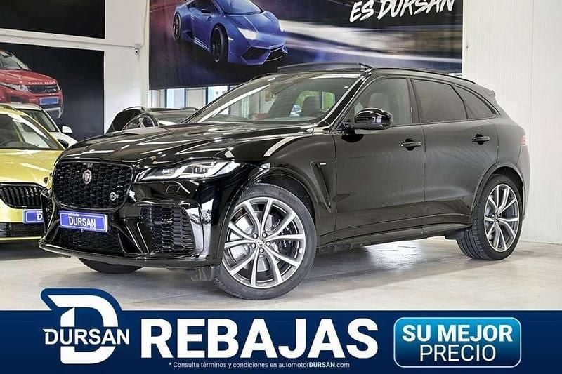 Negro Usado 2023 Jaguar F-Pace SVR SUV | 75.990 € - Imagen 1/4