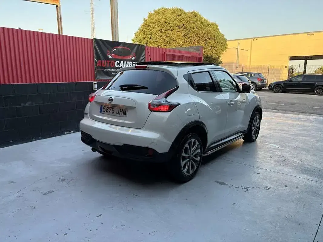Usado Nissan Juke Tekna 116 CV (85 kW) 2016 Blanco SUV
