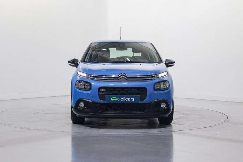 Usado Citroën C3 Feel 82 CV (60 kW) 2017 Azul Utilitario
