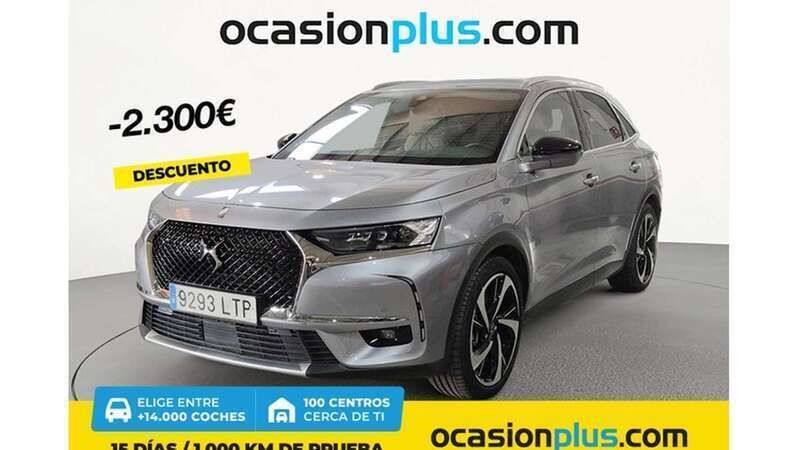Gris Usado 2021 DS Automobiles DS7 Crossback Rivoli SUV | 23.000 € (Super precio) - Imagen 1/4