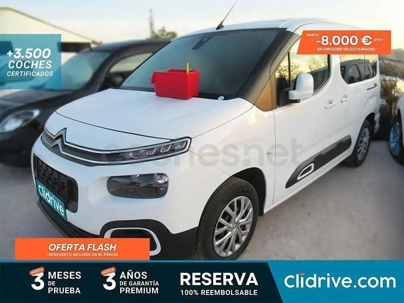 Usado Citroën Berlingo Feel 110 CV (80 kW) 2020 Blanco Monovolumen