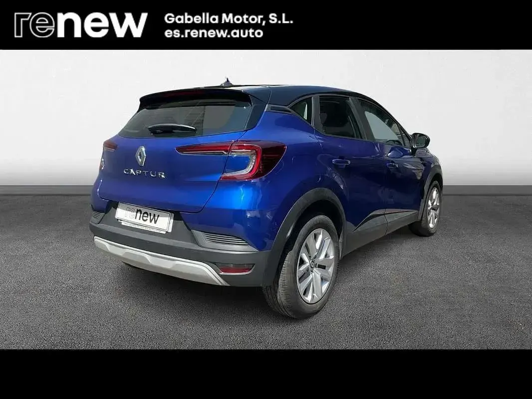 Usado Renault Captur Equilibre 91 CV (66 kW) 2023 Azul SUV