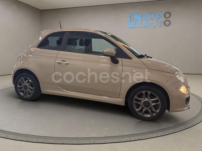 Usado Fiat 500 Lounge 69 CV (50 kW) 2015 Negro Berlina