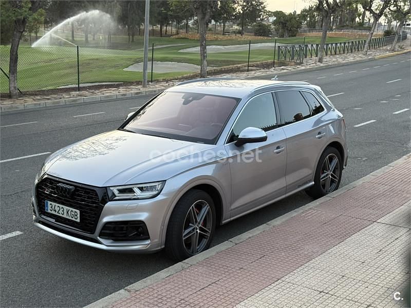 Usado Audi SQ5 354 CV (260 kW) 2017 Gris / plata SUV