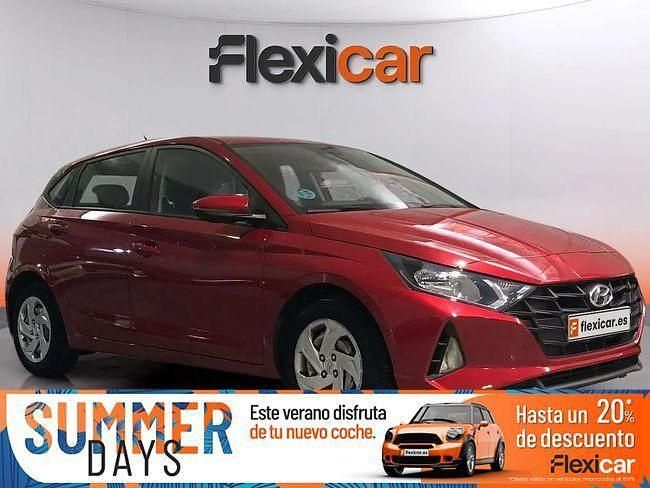 Granate Usado 2021 Hyundai i20 Berlina | 13.490 € (Precio justo) - Imagen 1/4