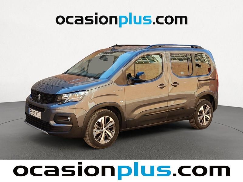 Gris Usado 2019 Peugeot Rifter GT-line Monovolumen | 20.173 € (Precio justo) - Imagen 1/4