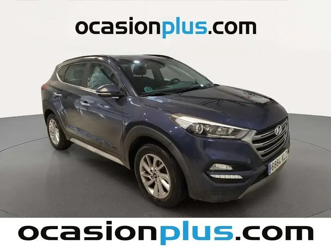 Usado Hyundai Tucson 115 CV (84 kW) 2018 Azul SUV