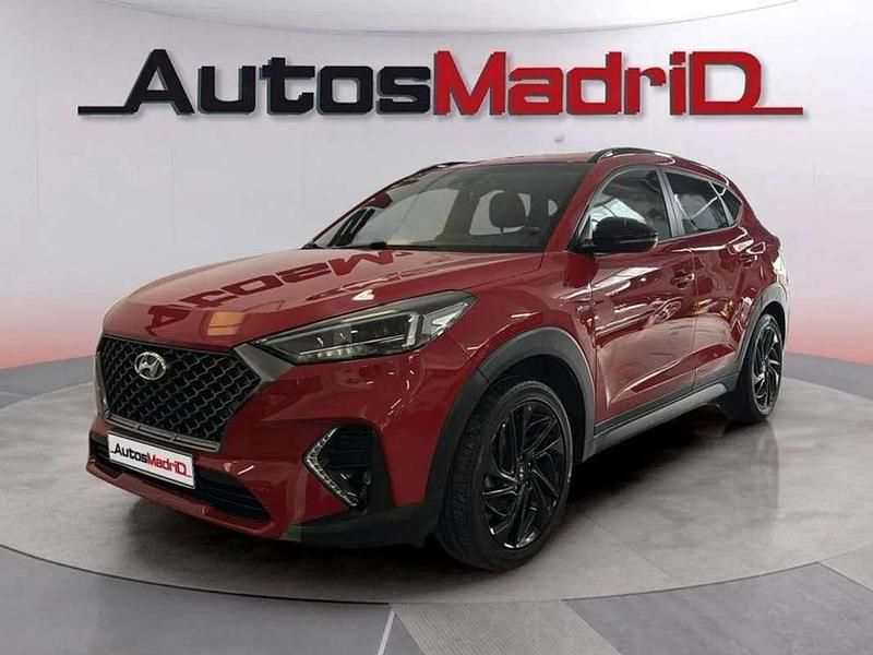 Usado Hyundai Tucson N Line 137 CV (100 kW) 2019 Rojo SUV