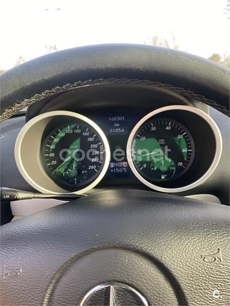 Usado Mercedes SLK200 163 CV (119 kW) 2005 Negro Descapotable
