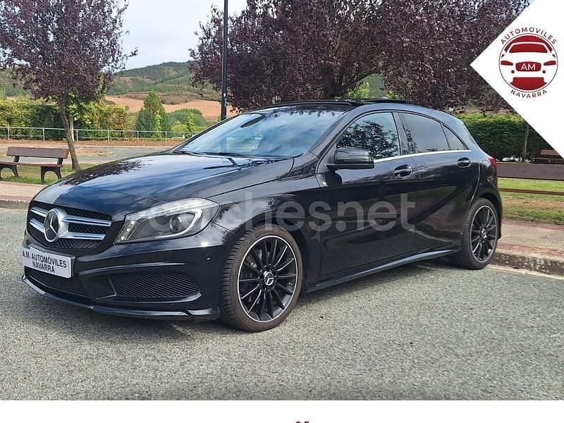 Negro Usado 2014 Mercedes A200 AMG line Berlina | 13.900 € (Precio justo) - Imagen 1/4
