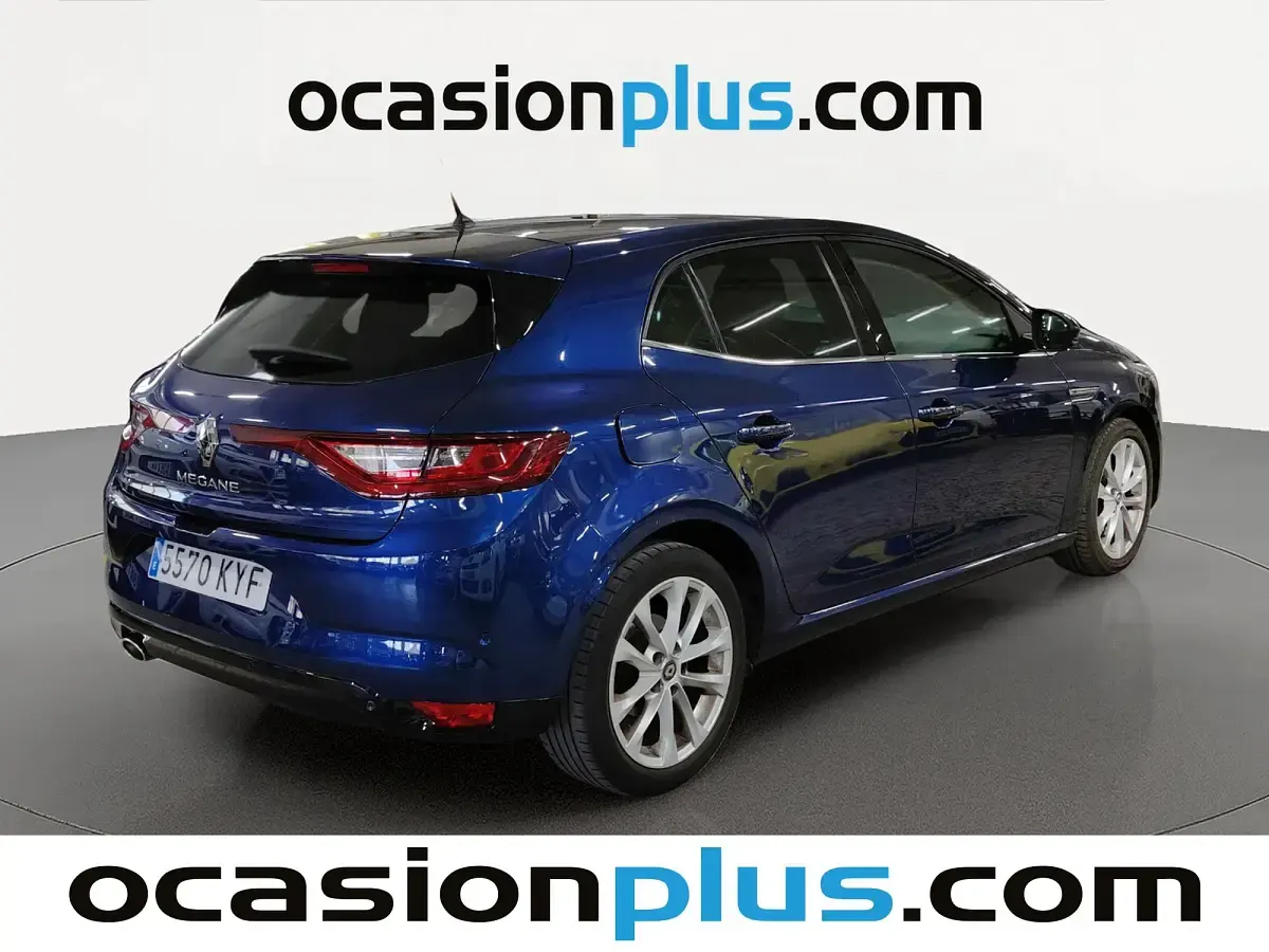 Usado Renault Mégane Zen 116 CV (85 kW) 2019 Azul Utilitario