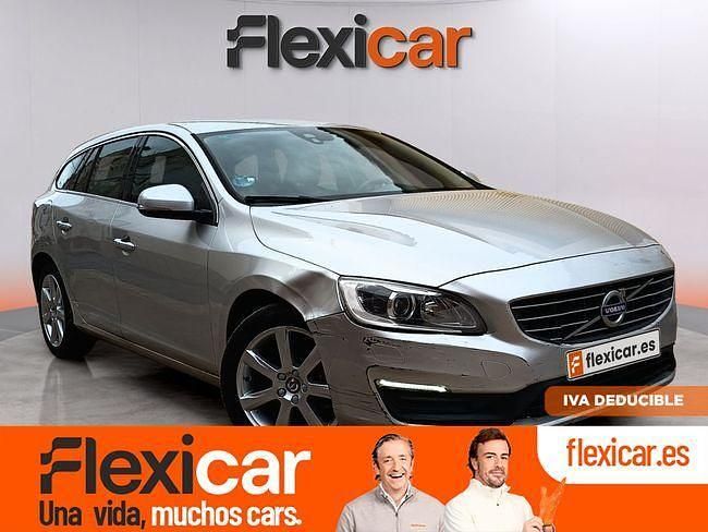 Gris Usado 2018 Volvo V60 Kinetic Familiar | 21.390 € (Precio justo) - Imagen 1/4