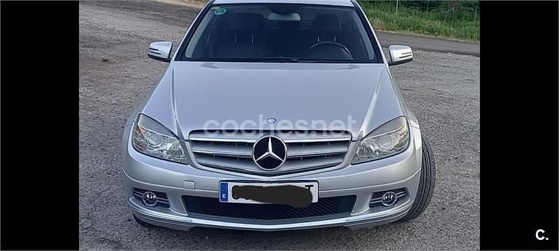 Gris / plata Usado 2009 Mercedes C180 Avantgarde Berlina | 7200 € (Precio justo) - Imagen 1/4
