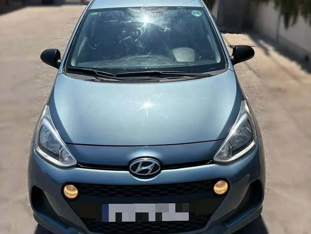 Usado Hyundai i10 GO! 67 CV (49 kW) 2018 Azul Utilitario