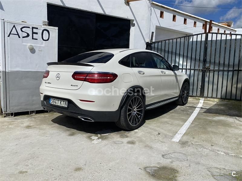 Usado Mercedes GLC350 258 CV (189 kW) 2019 Blanco Coupe
