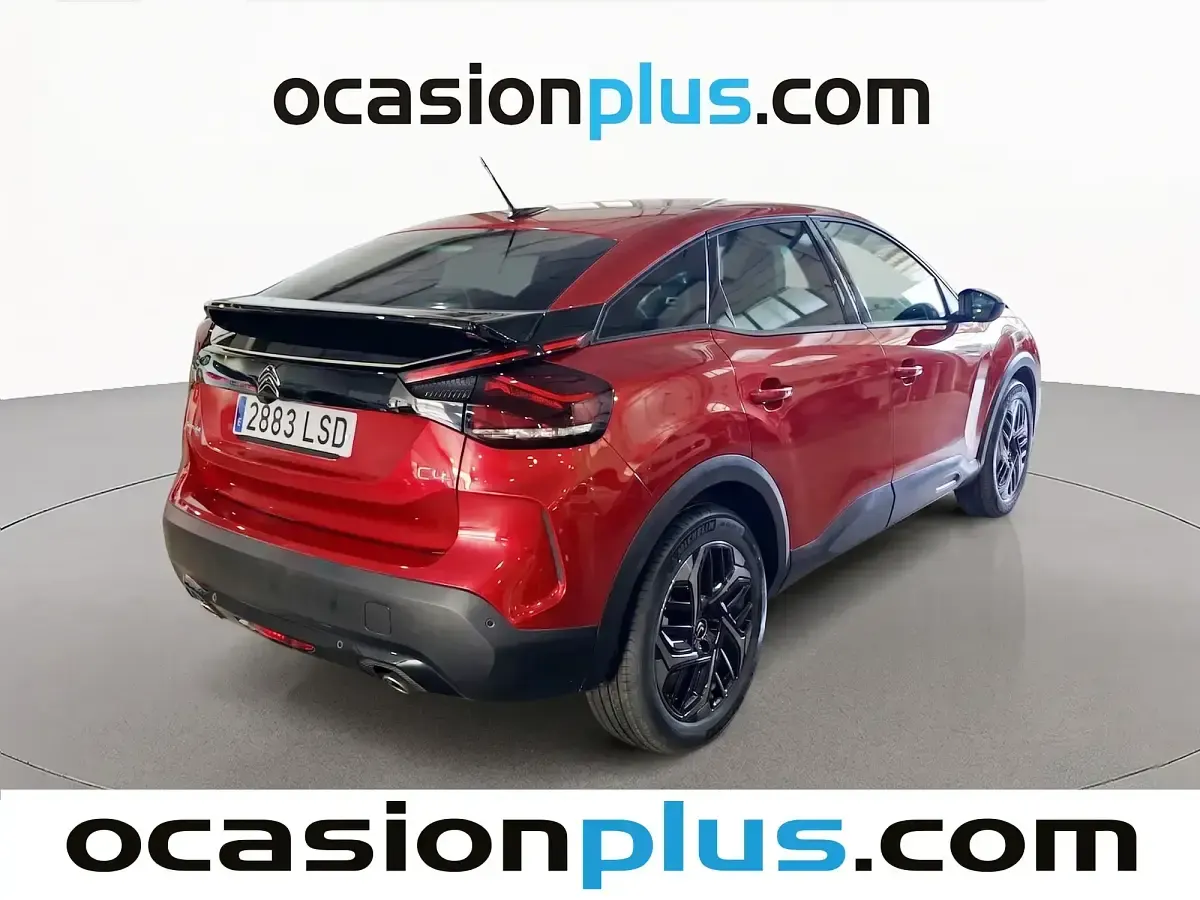 Usado Citroën C4 Feel 130 CV (95 kW) 2021 Rojo Berlina