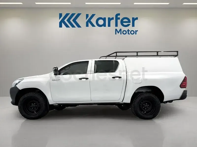Usado Toyota HiLux 150 CV (110 kW) 2018 Blanco Pickup/Camioneta