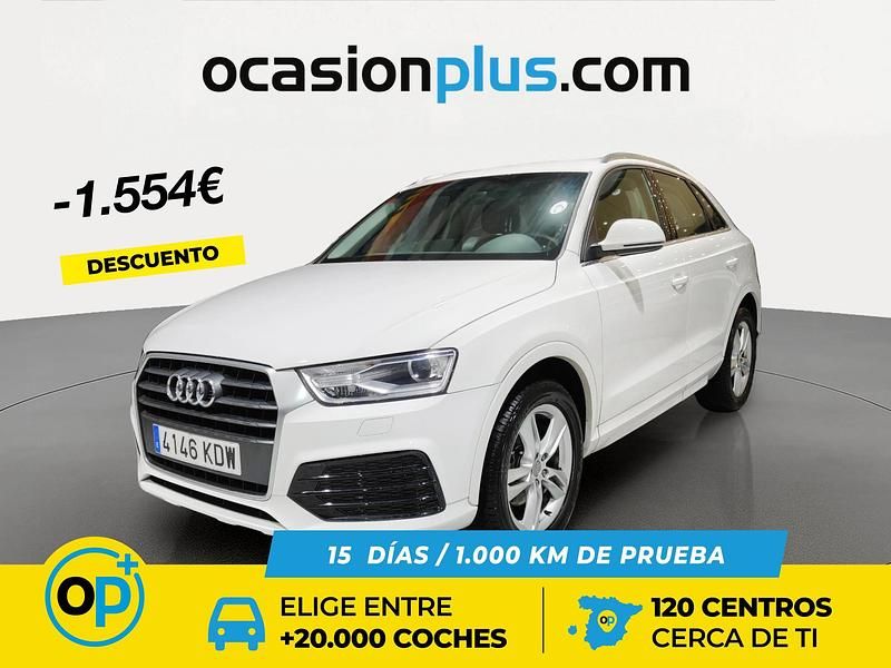 Blanco Usado 2017 Audi Q3 Design SUV | 20.990 € (Precio justo) - Imagen 1/4