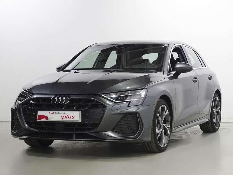 Gris Usado 2024 Audi A3 Sportback S-Line Utilitario | 33.300 € (Caro) - Imagen 1/4