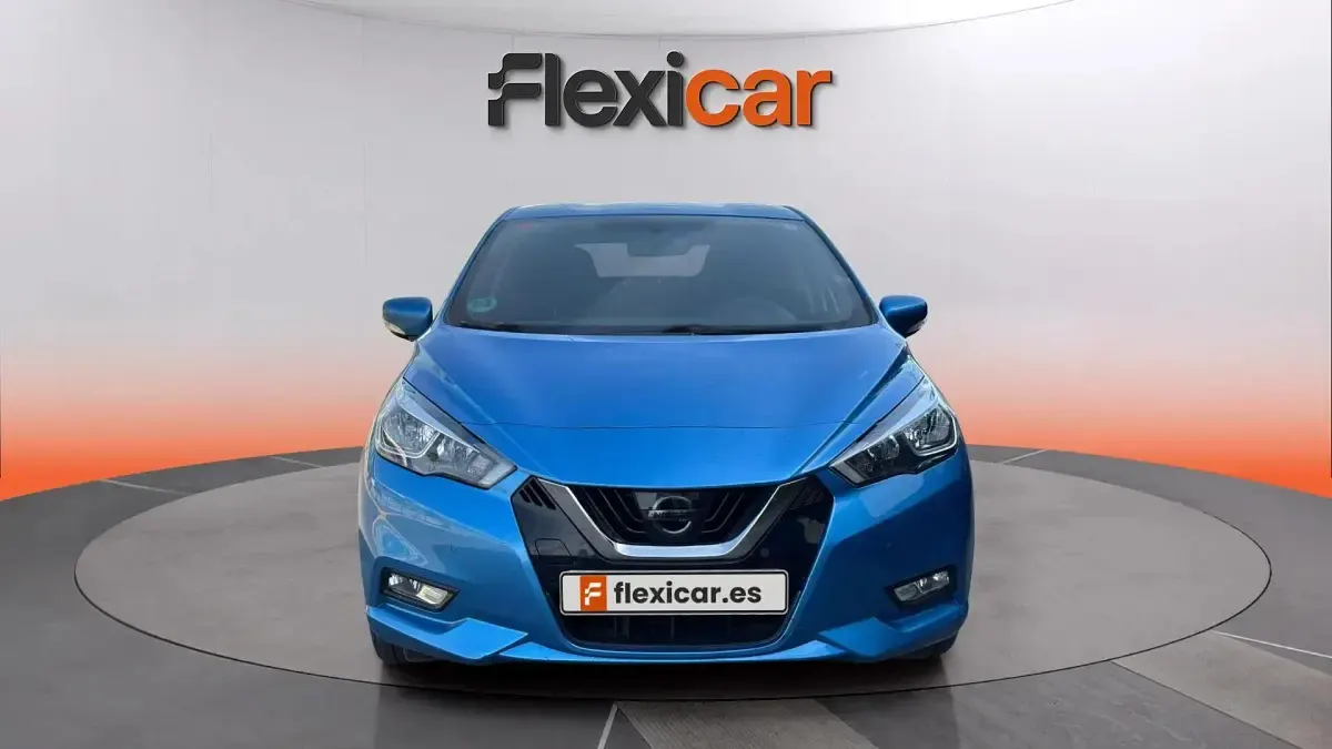 Usado Nissan Micra Acenta 101 CV (74 kW) 2019 Azul Utilitario