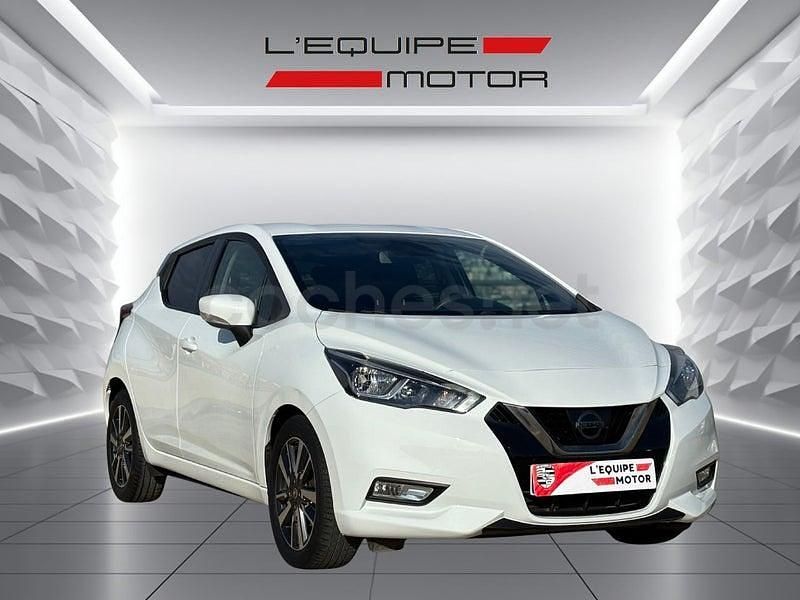 Usado Nissan Micra Acenta 90 CV (66 kW) 2018 Blanco Utilitario