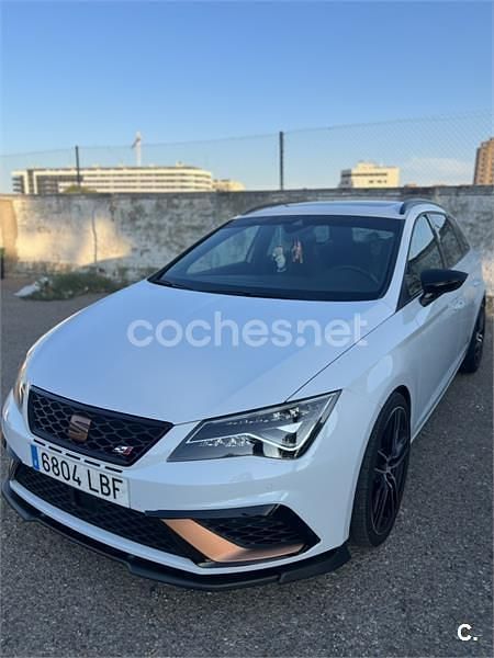 Brugt Seat Leon ST CUPRA 290 HK (213 kW) 2019 Hvid Stationcar