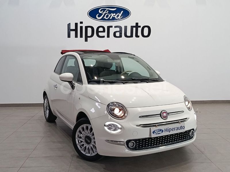 Blanco Usado 2023 Fiat 500C Club Descapotable | 14.490 € (Un poco caro) - Imagen 1/4