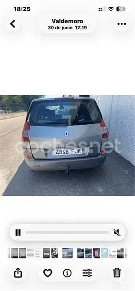 Usado Renault Scénic II Exception 130 CV (95 kW) 2007 Marrón Monovolumen